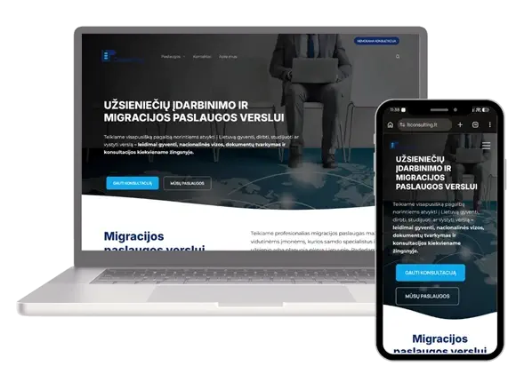 WebDNR svetainių kūrimas ir SEO paslaugos